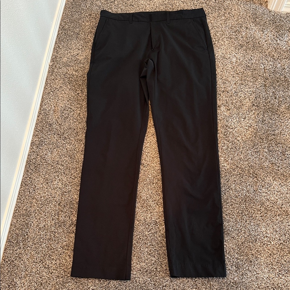 J crew black tech pant
